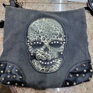 Studded Skull Purse